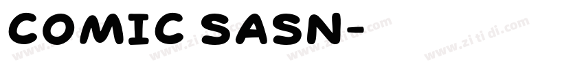 comic sasn字体转换